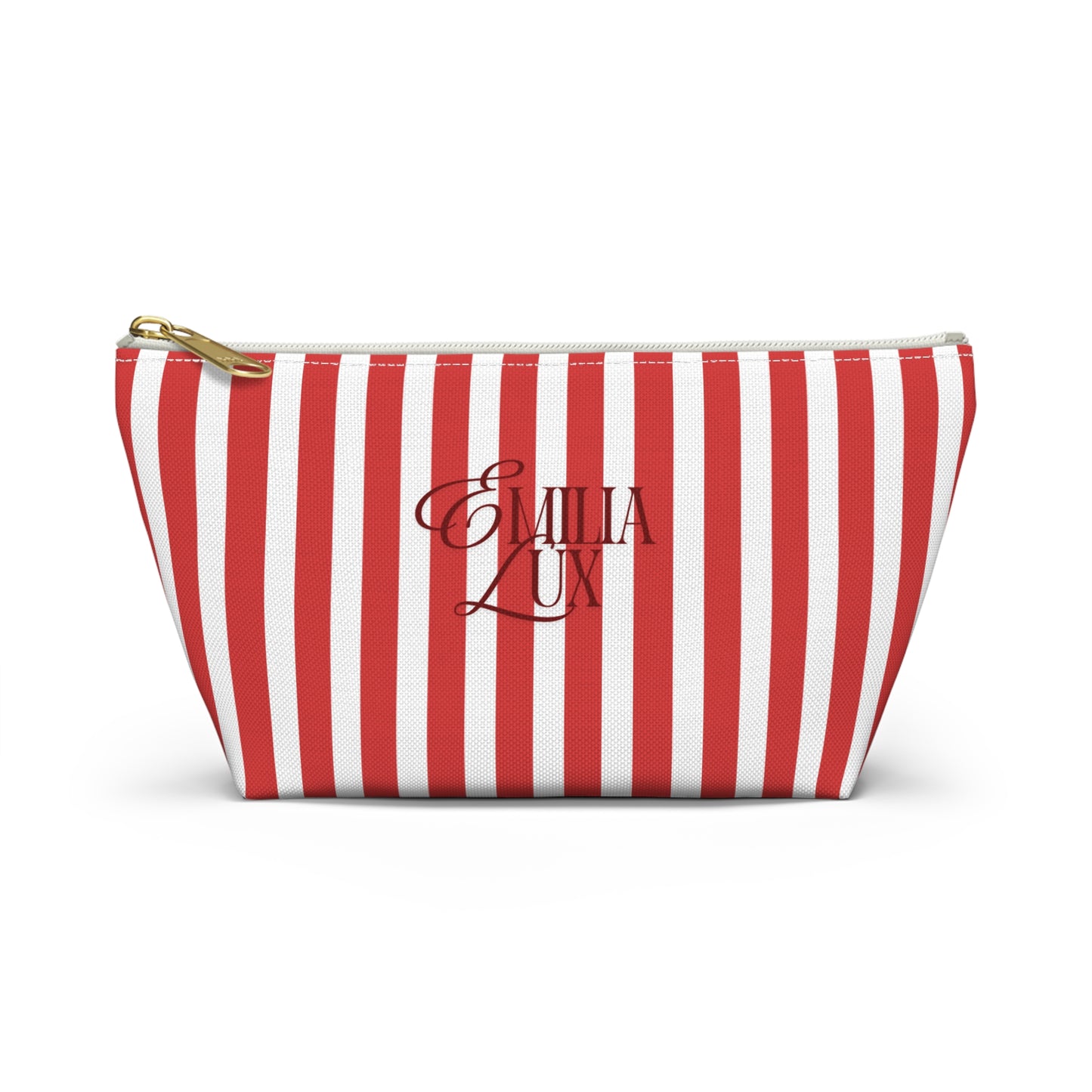 Emilia Lux Red Accessory Pouch