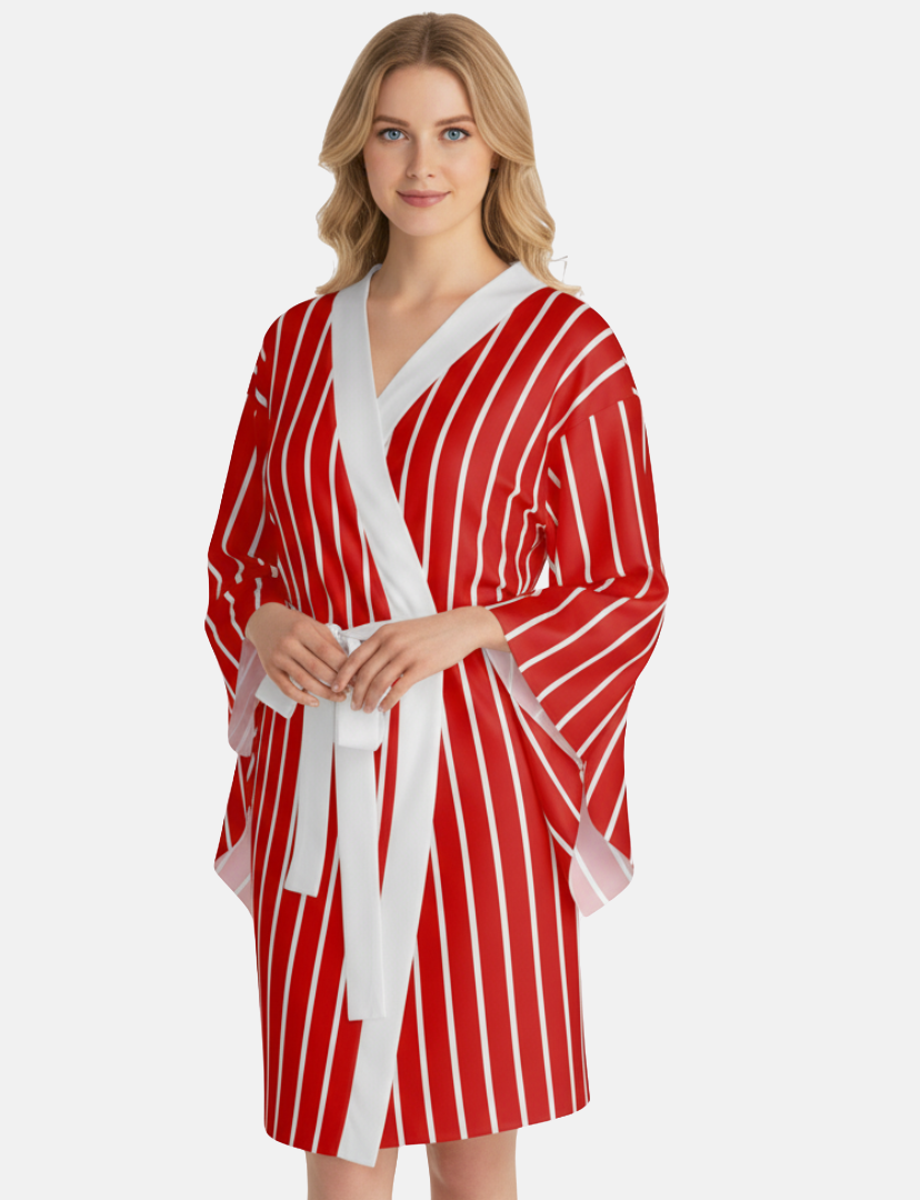 Scarlet Lines Kimono