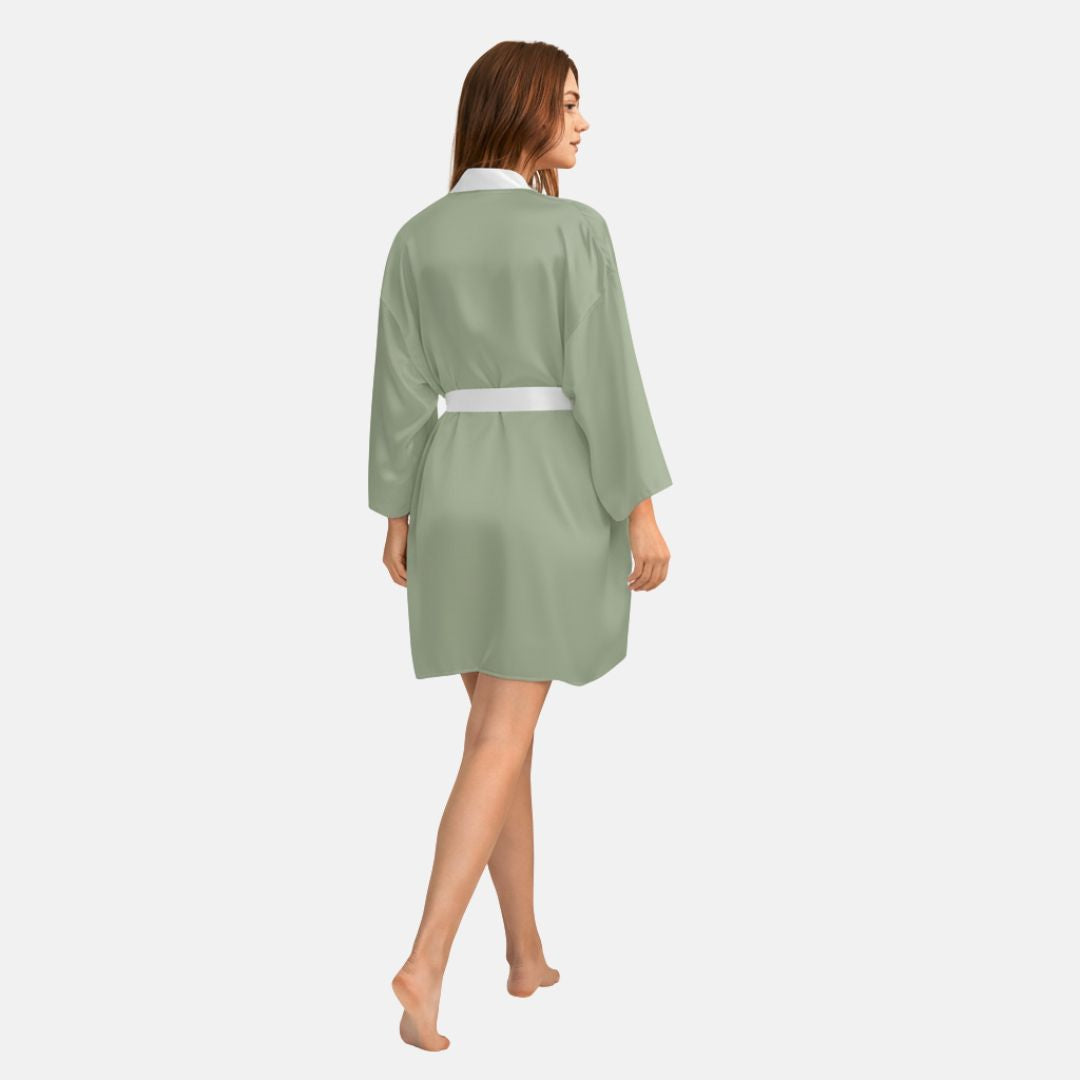 Soft Sage Kimono