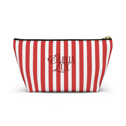 Emilia Lux Red Accessory Pouch