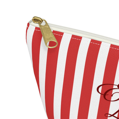 Emilia Lux Red Accessory Pouch