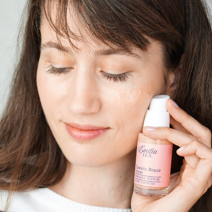 Collagen boosting serum for skin elasticity and anti-aging support