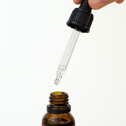 Brightening under-eye serum with caffeine to help reduce puffiness and refresh the eye area