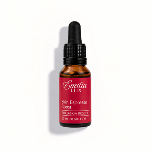 Emilia Lux Skin Espresso Boost serum for tired-looking skin