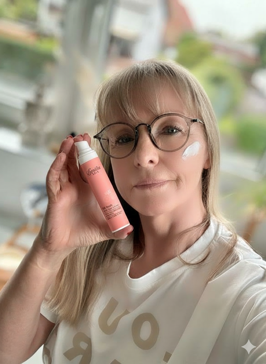 Face cream for mature skin to support firmness and hydration