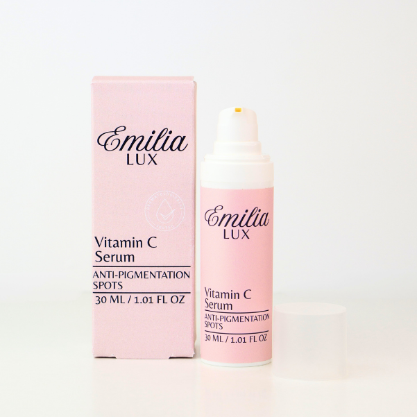 Facial serum for dark spots and smoother-looking skin