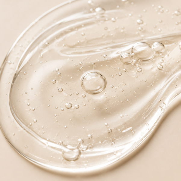 Glycerin skincare ingredient with clear hydrating gel texture for soft, moisturized, and healthy-looking skin