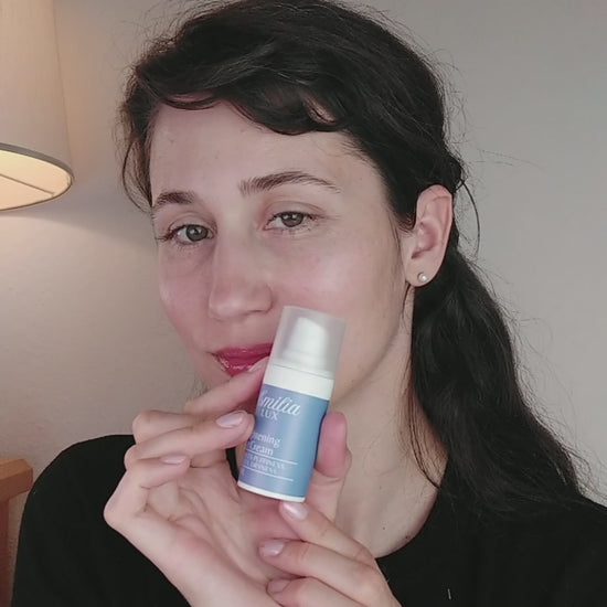 Eye cream designed to reduce puffiness and improve dark circles