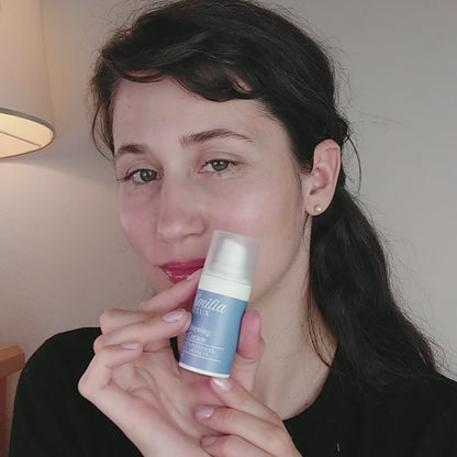 Eye cream designed to reduce puffiness and improve dark circles