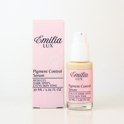 Serum formulated to improve uneven skin tone and skin clarity